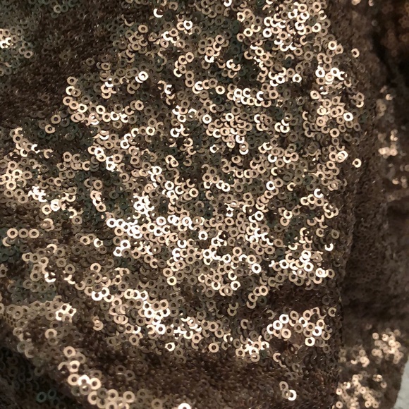 Gold Sequenced Skirt - Picture 5 of 8